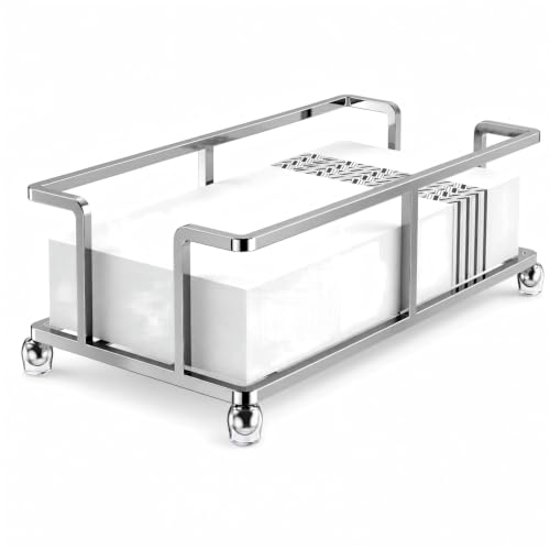 Guest Hand Towel Holder for Bathroom (Chrome)