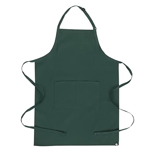 Unisex Butcher Apron (Hunter Green)