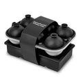 Premium Ice Tray Combo (Black / 6 Sphere/8 Cube)