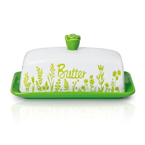 Ceramic Butter Dish with Lid