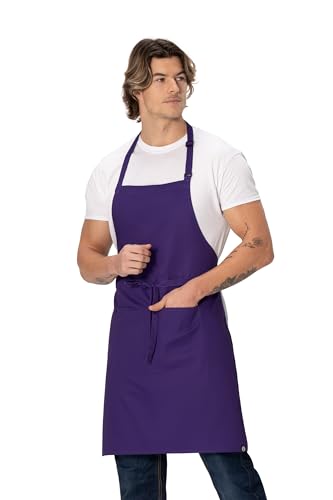 Unisex Butcher Apron (Purple)