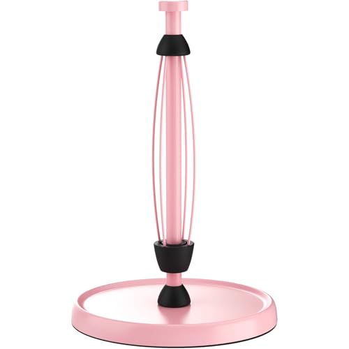Pink Paper Towel Holder Countertop (Pink)