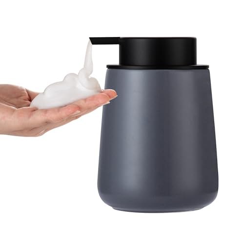 Gray Foaming Soap Dispenser