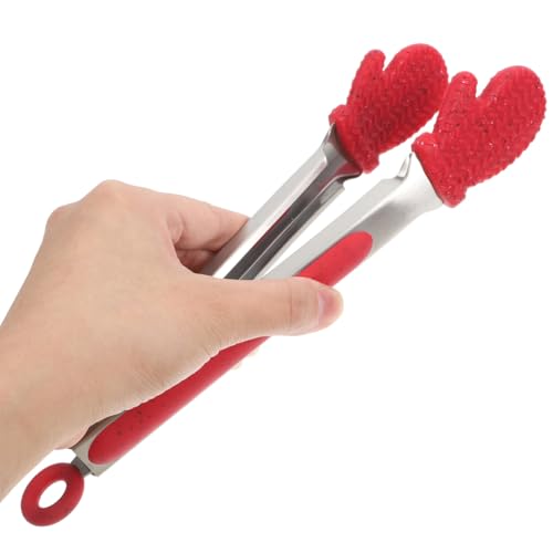Stainless Steel Tongs with Silicone Tips