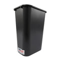 Deskside Wastebasket (10.25 Gallons / Black)