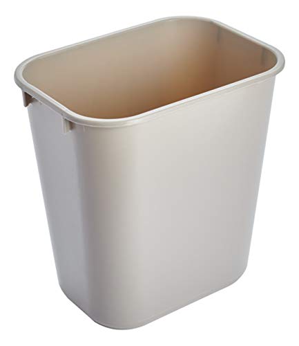 Receptacle Wastebasket (3.25 Gallons / Beige)