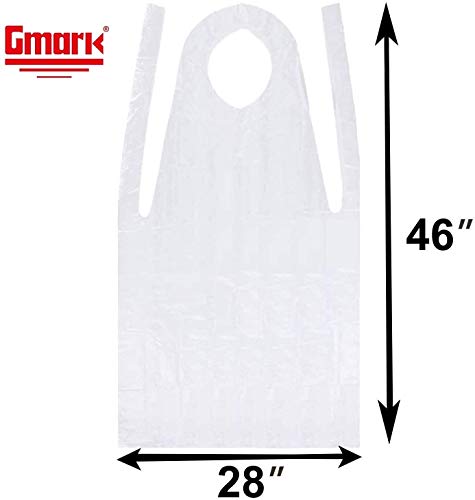Poly Apron Individual Wrapped (100)