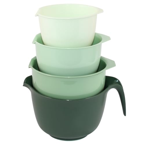 Mixing Bowls with Pour Spout (4pc Green / 4 count)