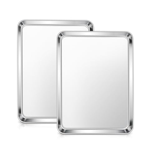 Stainless Steel Baking Sheet Set of 2 (16"x 12")
