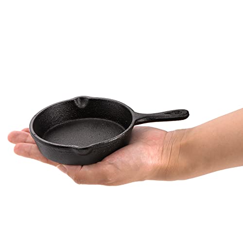 4 Pack Mini Cast Iron Skillet