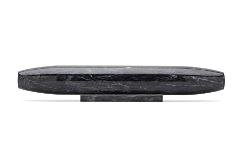48759 Black Marble French Rolling Pin (2 x 12 x 2 inches / Black)