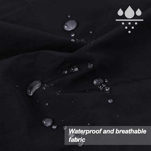 Custom Logo Waterproof Cobbler Apron with 4 Pockets Vest Apron Ultralight Chef Waiter Work Overalls (Custom Black)