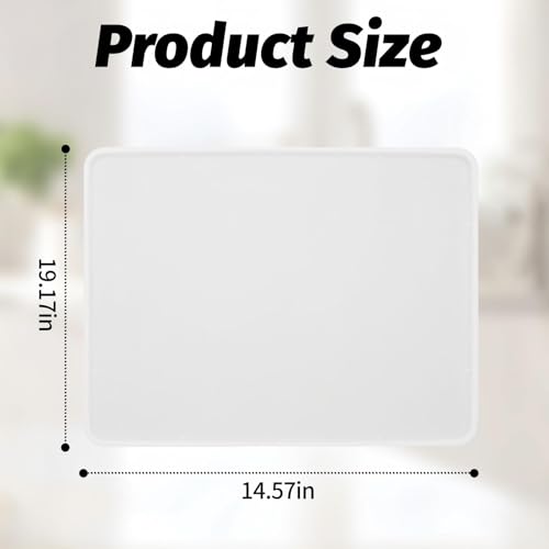 Coffee Mat 19.7"x15" Coffee Mat (White Coffee Mat / 20" x 15")