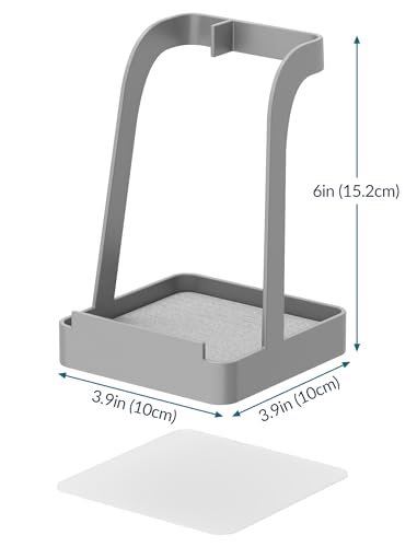 Pot Lid & Spoon Rest (Gray, with Diatomite / Medium)