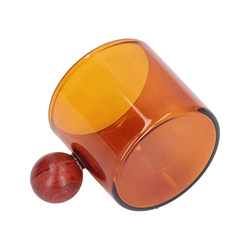 Glass Espresso Cups (Amber)
