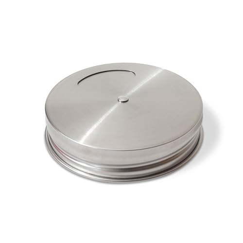 Mason Jar Shaker Lids Stainless Steel (Regular Mouth)