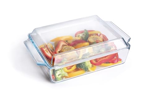 Rectangular Tempered Glass Casserole Dish (2 Liter RECT.)