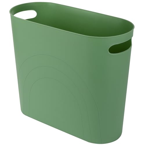 Small Bathroom Trash Can (Green / 1 pack)