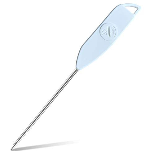 Digital Meat Food Thermometer for Candy Candle Milk BBQCooking Kitchen BBQ (23.1 x 2.5 x 1.5 cm)