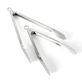 Richburn 2 Piece Stainless Steel Tongs Set (Tong Set (12" and 9"))