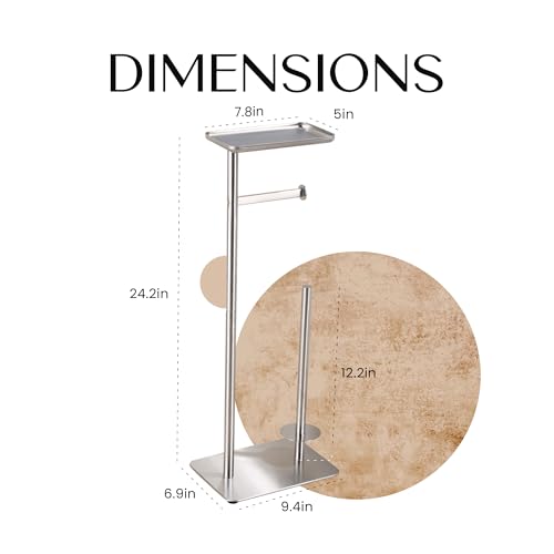 Day Moon™ Toilet Paper Holder (Brushed Nickel)