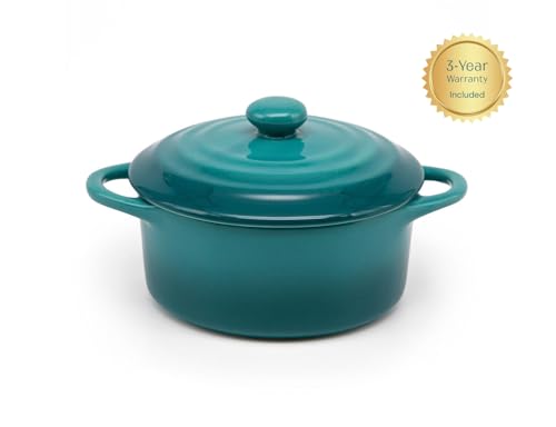 Mini Cocotte Lids (Aqua Ombre)