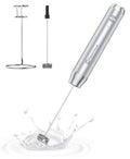 LunaFro Rechargeable Milk Frother (Sliver)