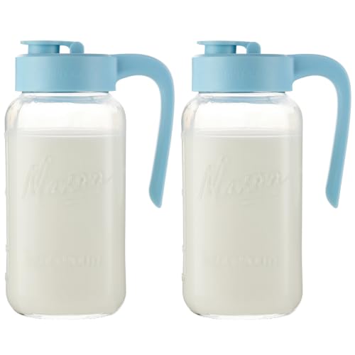 Mason Jar Pitcher (Sky)