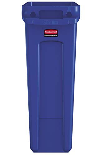 Slim Jim Trash (23 Gal / Blue)