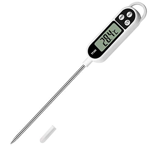 Digital Meat Food Thermometer for Cooking Kitchen BBQ (24.4 x 2.5 x 1.5 cm)