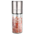 Salt Grinder Pepper Mill Refillable Adjustable Black Pepper Shaker (1 Pack Salt Grinder)