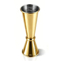 Stainless Steel Cocktail Jiggers (1 Pack-A / Gold)