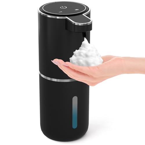 Automatic Foaming Soap Dispenser (Black 1 / Foam)