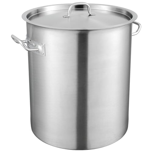 18 8 Stainless Steel Stockpot (44.4 Quarts)