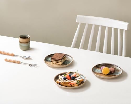Dessert Plates (Light Brown / 6.5 Inch)