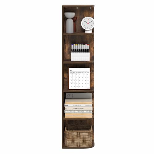 PASIR Book Shelf (Amber Pine / 5-Tier Corner)