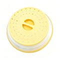 Collapsible Microwave Splatter Cover (Light yellow / 10.5 IN)