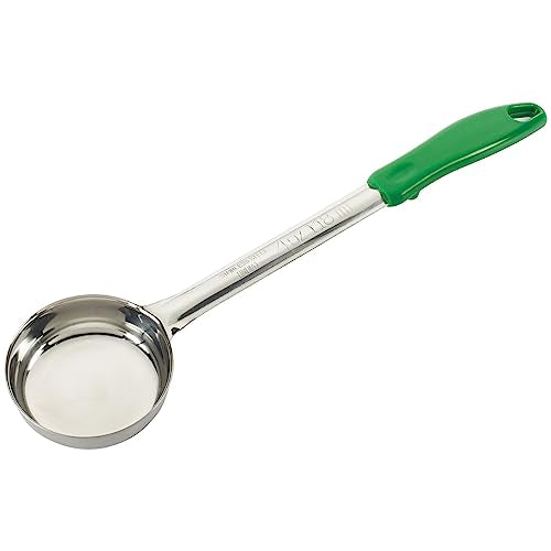 Solid Food Portioner (4 Ounce / Solid / Stainless Steel, Green)