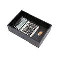Bamboo Drawer Organizer (Black / 8.9*5.9*2.6 inch)
