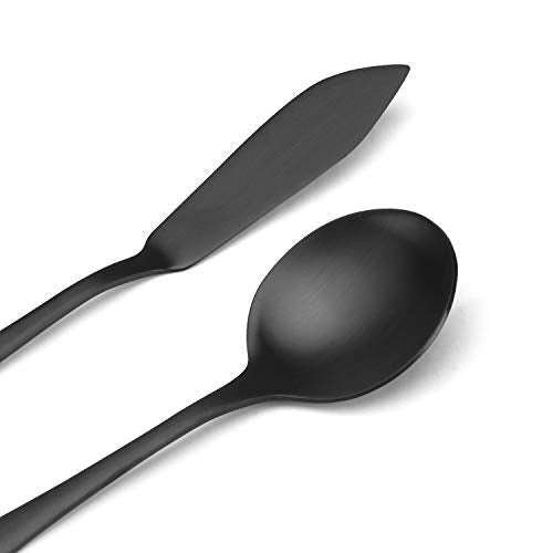 Matte Black Serving Set (Black / 5-Piece)