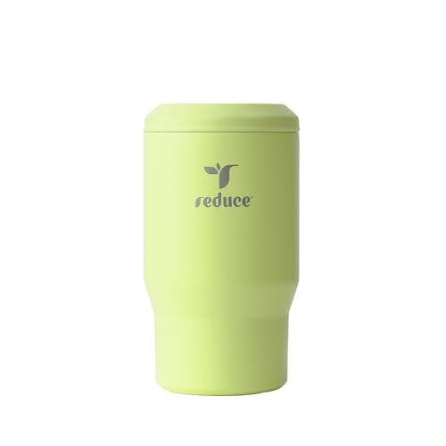 4-in-1 Drink Cooler - Versatile Can & Bottle Holder with Vacuum Insulation - Keeps Drinks Cold Up to 4 Hours - Includes Bottle Opener - Fits Cupholders & Dishwasher Safe - 14oz - Mojito (Mojito / Single)