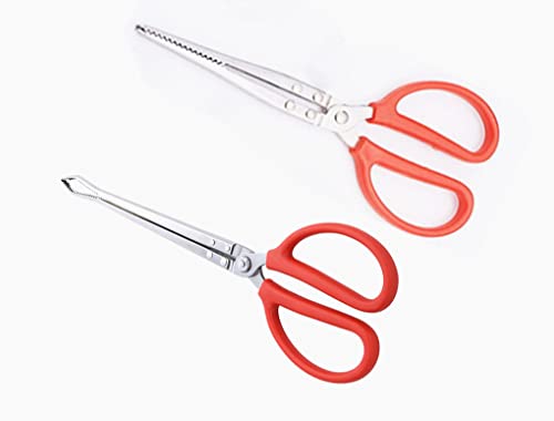 Stainless Steel Crabbing Tongs for Live Crabs Eels (Mixed-2pack)