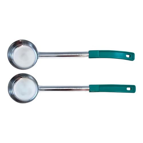 4 oz Solid Stainless Steel Portion Control Ladle Spoodle (4 Ounce Solid)