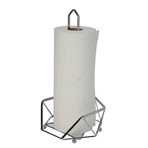 Geode Paper Towel Holder (Chrome / 7.5” x 6.9” x 15)