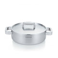 316 Stainless Steel 3.8 Quart Brazier with Lid Stew Pot