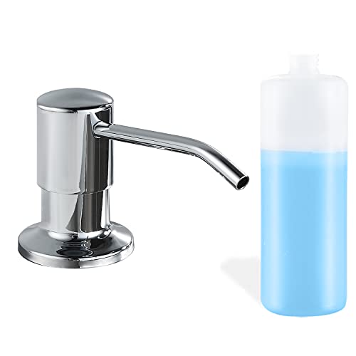 Built in Soap Dispenser for Kitchen Sink (Chrome)
