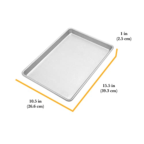 Commercial II Traditional Uncoated True Jelly Roll Pan (15 by 10 inches, Single)