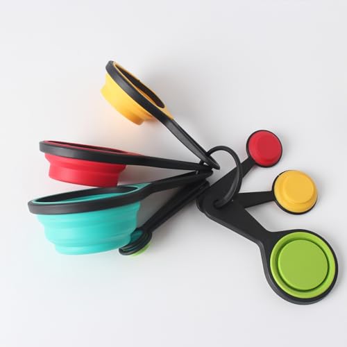 Premium Adjustable Measuring Cups and Spoons Set