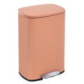 13 Gallon Trash Can with Lid (Pink / 13G)