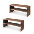 Wood Stackable 2 (Brown / 24 INCH X2)